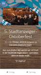Mobile Screenshot of oktoberfest-hagen.de